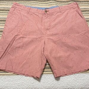 Izod Coral Flat Front Men's Golf Shorts